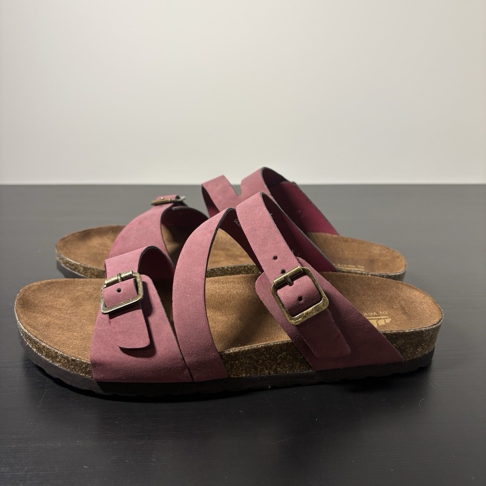 Cliffs by White Mountain Womens Pink Sandals Size 8.5 NEW